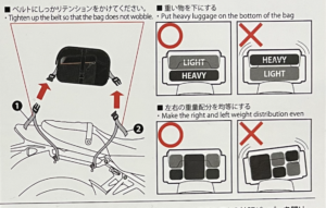 コミネSA-240リアシートバッグは落下しない？高速道路を100キロ走ってもズレない安定感！